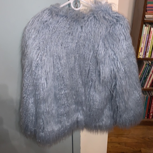 Loft Fur Coat Sz S - Picture 2 of 3